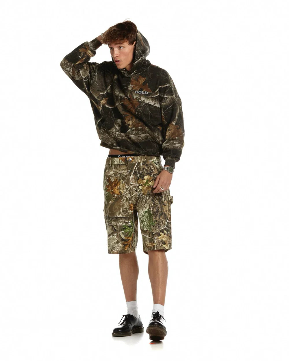 HOODIE REALTREE BLACK